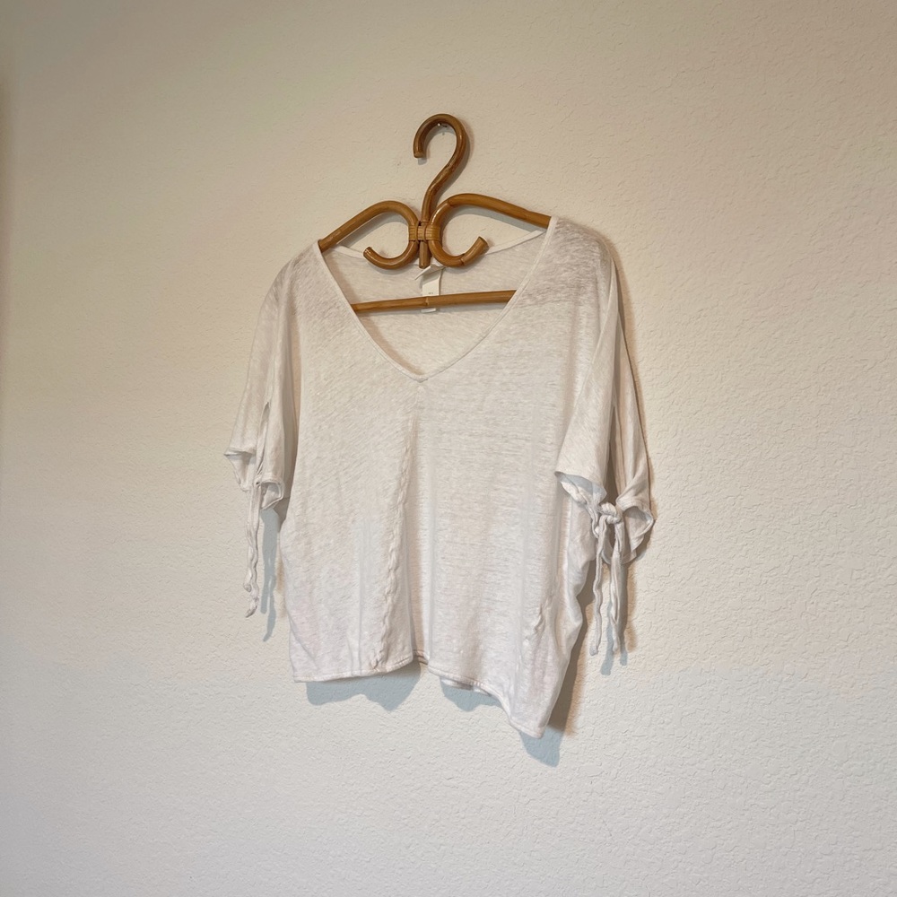 H&M LINEN TOP